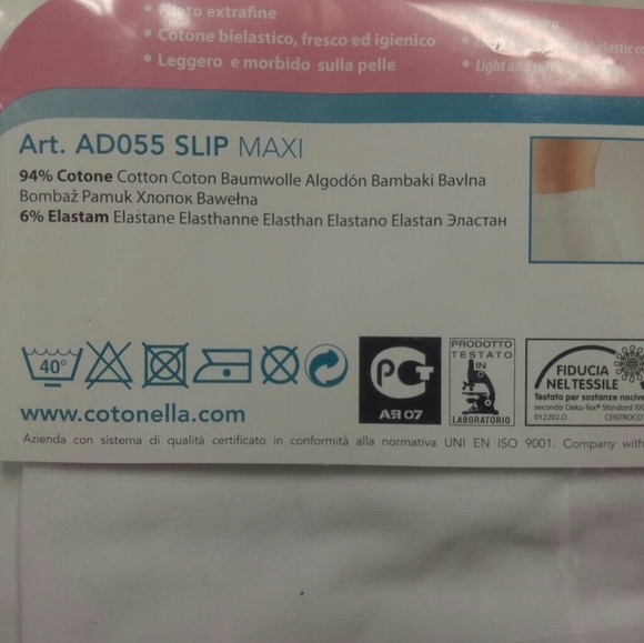 High-Waisted Women's Maxi Cotton Briefs Panties - Picture 3 of 5